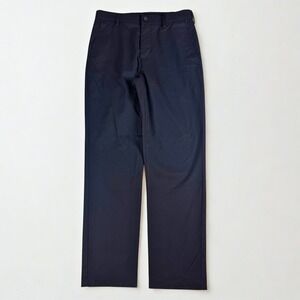 Croft & Barrow Khaki Pants Mens 32x32 Mineral Blue Easy Care Classic Fit NWT